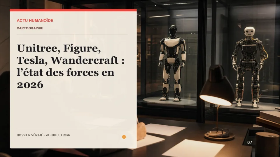 Robots humanoïdes de plusieurs constructeurs réunis pour un panorama du marché